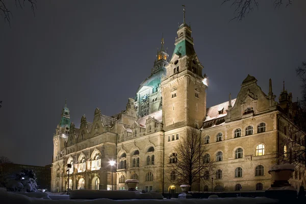 Das neue Rathaus Hannover — Stockfoto