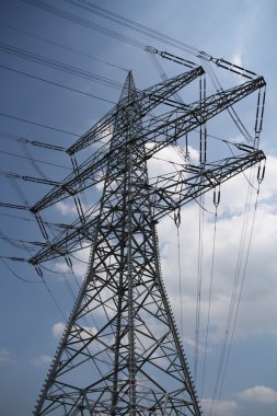 Highvoltage pylon clipart