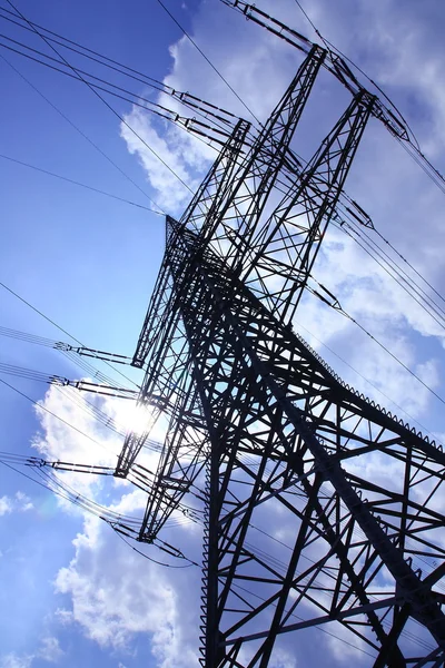 Stock image Highvoltage pylon