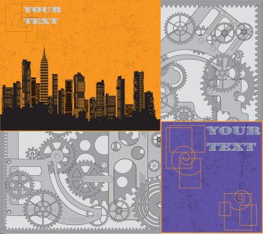 Vector city mechanism