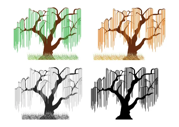 矢量 trees3 — 图库矢量图片