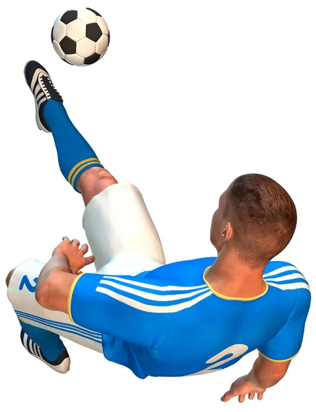 stock image Soccer strike