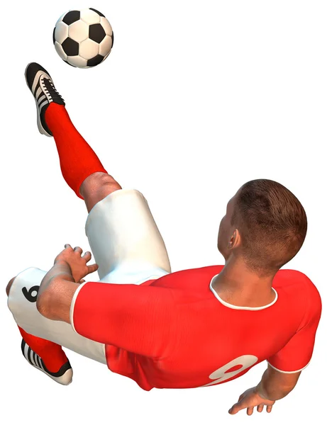 stock image Soccer strike