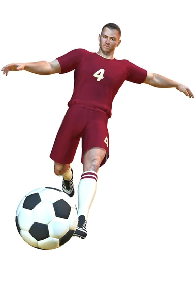 stock image Soccer strike