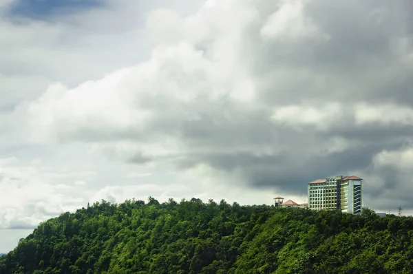 stock image Hotel and Mountain