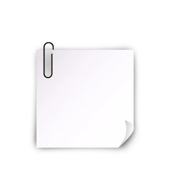 흰색 포스트잇 — 스톡 사진