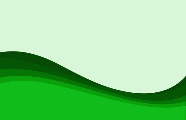 Yeşil bir arka plan — Stok Vektör
