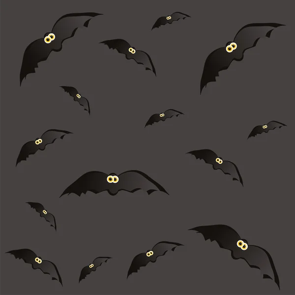 Bats pattern — Stock Vector