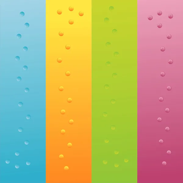 Bakgrunder med bubblor — Stock vektor