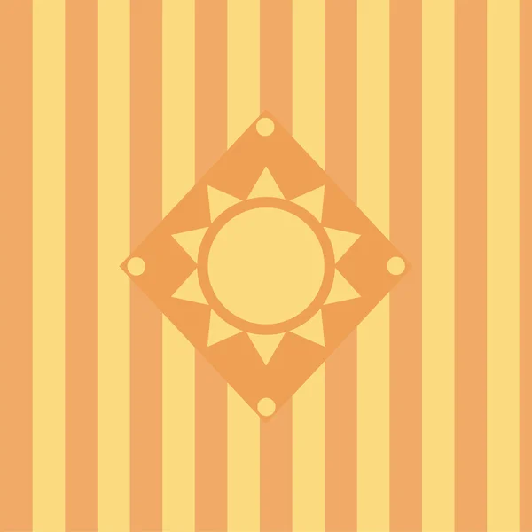 Солнечный фон — стоковый вектор