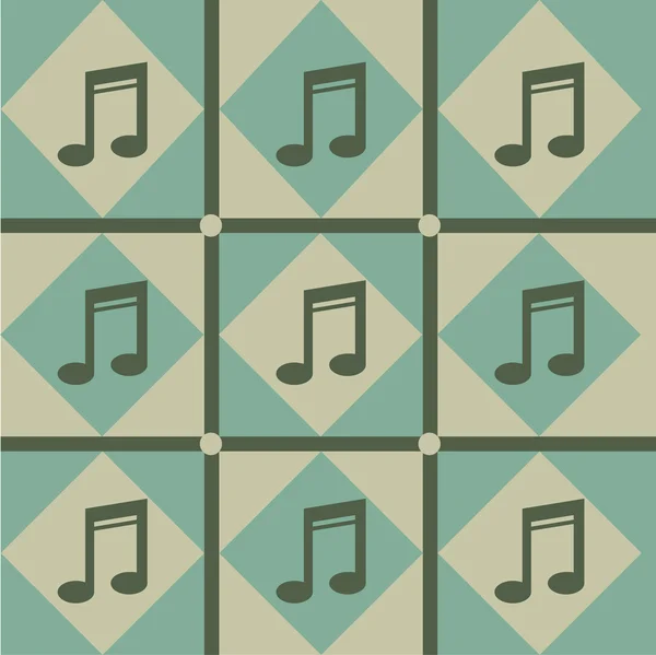 Patrón musical — Archivo Imágenes Vectoriales