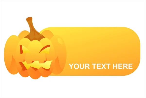 Banner de Halloween — Archivo Imágenes Vectoriales