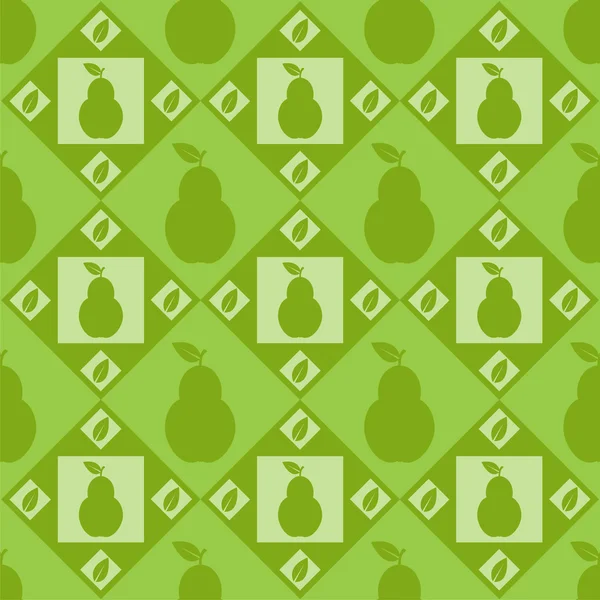 Pear パターン — ストックベクタ