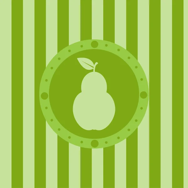 Pear background — Stock Vector