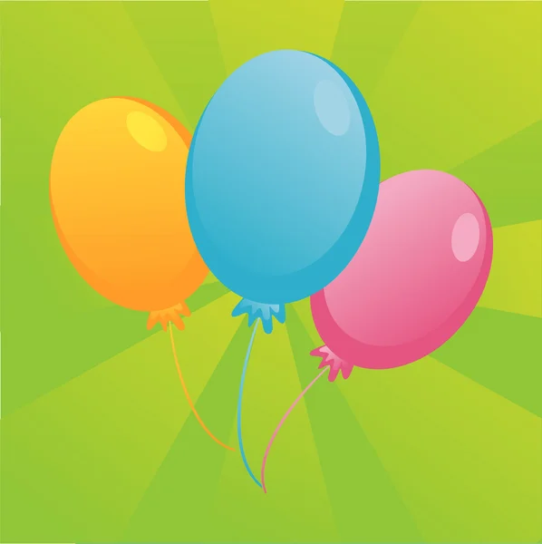 Balloons background — Stock Vector