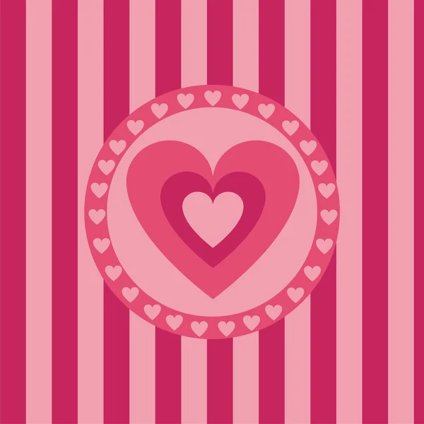 Fondo corazones — Vector de stock