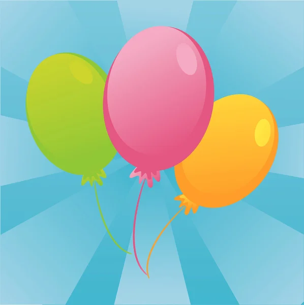 Balloons background — Stock Vector
