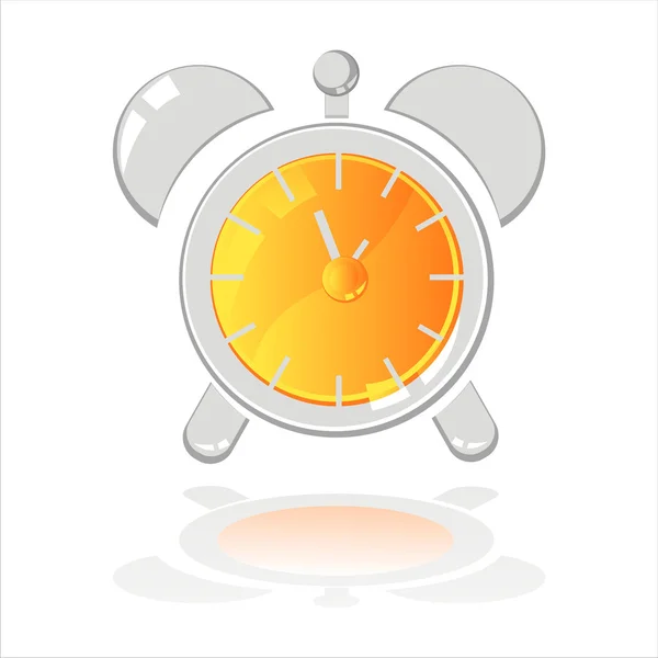Γυαλιστερό ρολόι — Διανυσματικό Αρχείο