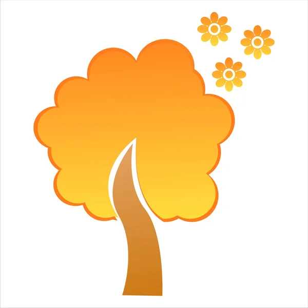 花树 — 图库矢量图片