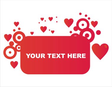 St. valentine's day frame clipart