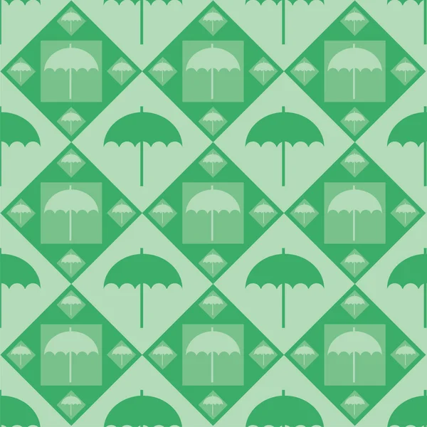 Umbrella pattern — Stock Vector