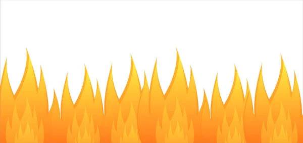 Glossy Fire Background — Stock Vector