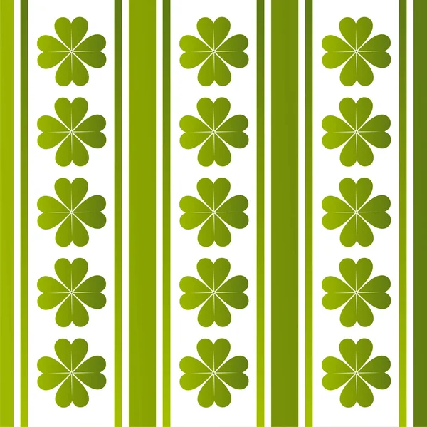 Glossy Patrick Day Background — Stock Vector