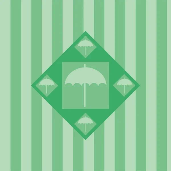 Симпатичный Зонтик — стоковый вектор