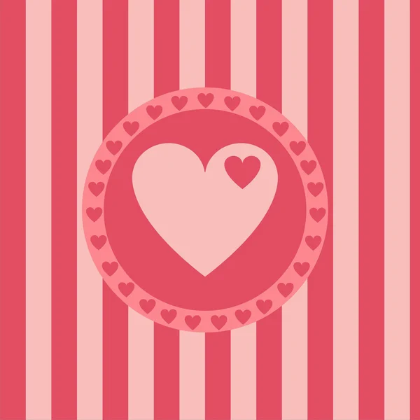 Hearts background — Stock Vector