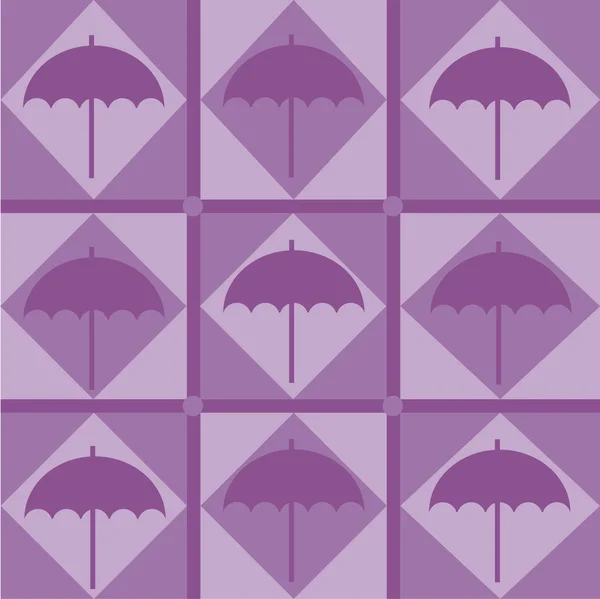 Modèle Parapluie Mignon — Image vectorielle