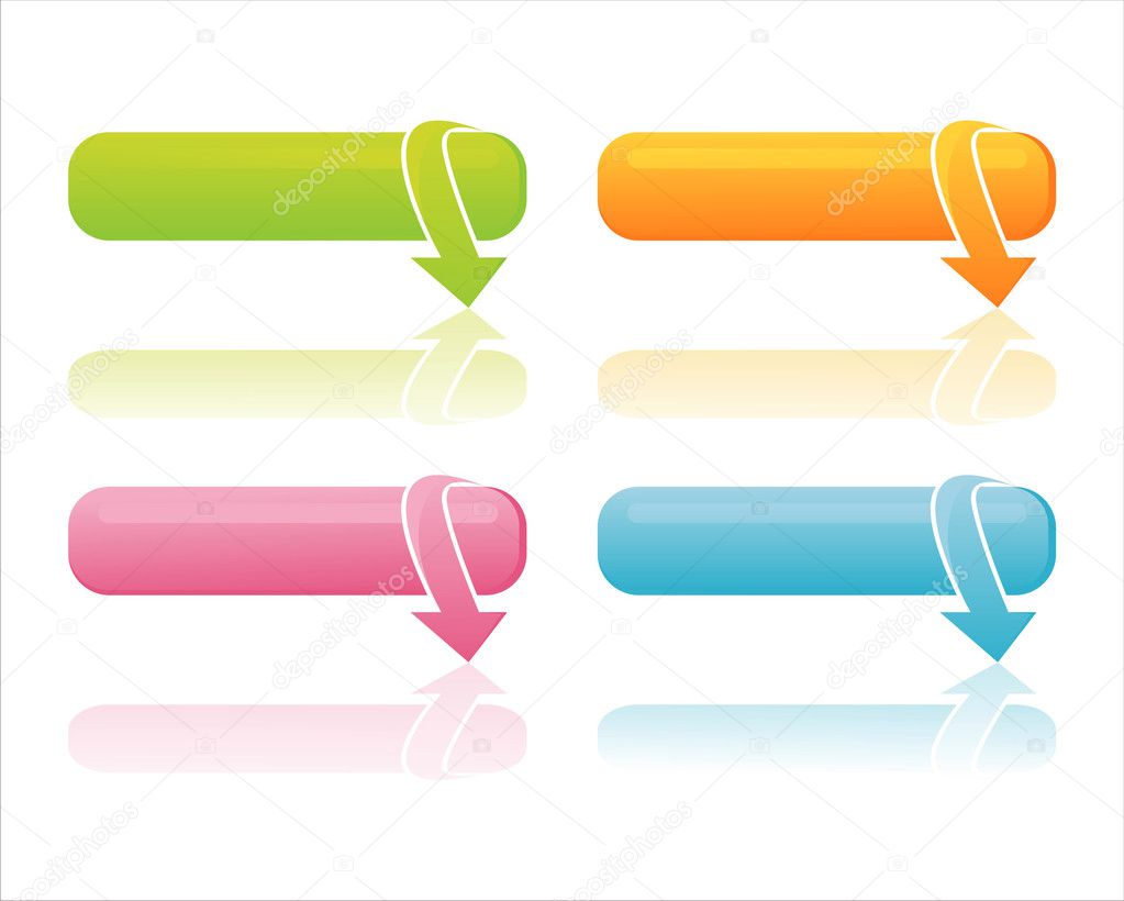 Colorful web banners