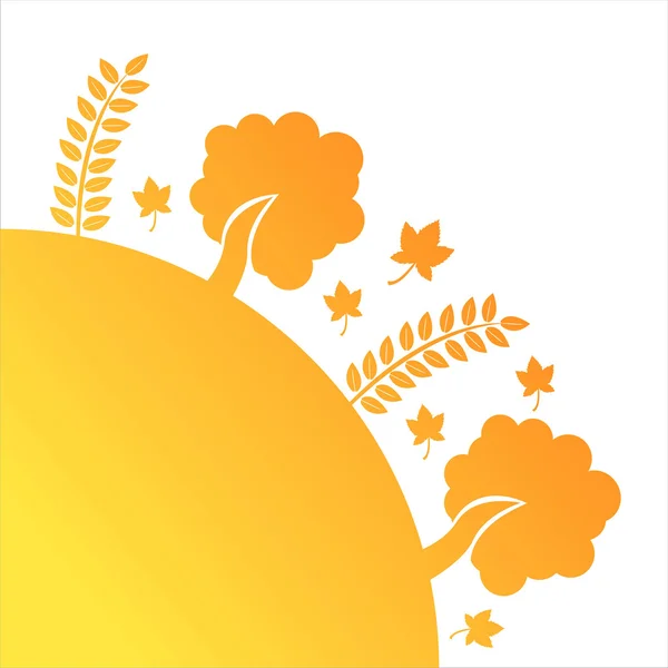 Illustration d'automne — Image vectorielle