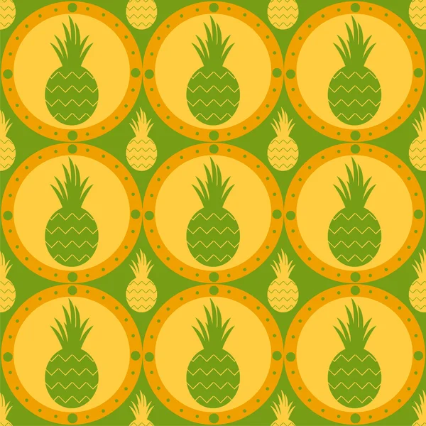 Modèle d'ananas — Image vectorielle