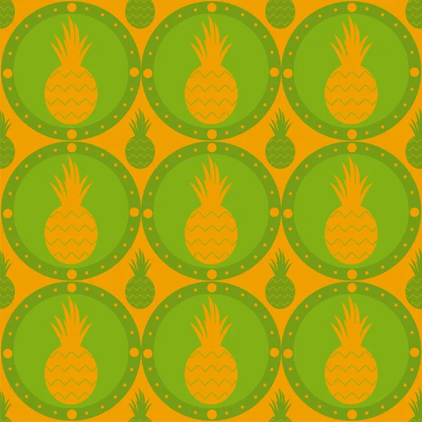 Modèle d'ananas — Image vectorielle