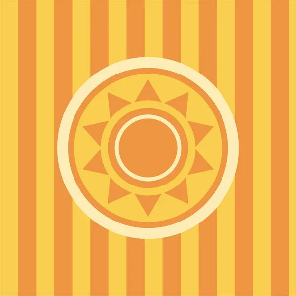 太陽の抽象的な背景 — ストックベクタ