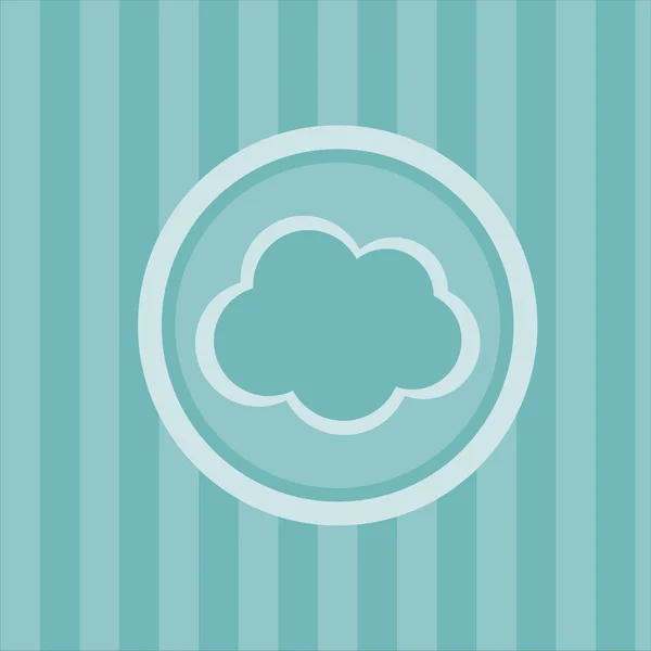 Résumé Fond Cloud — Image vectorielle