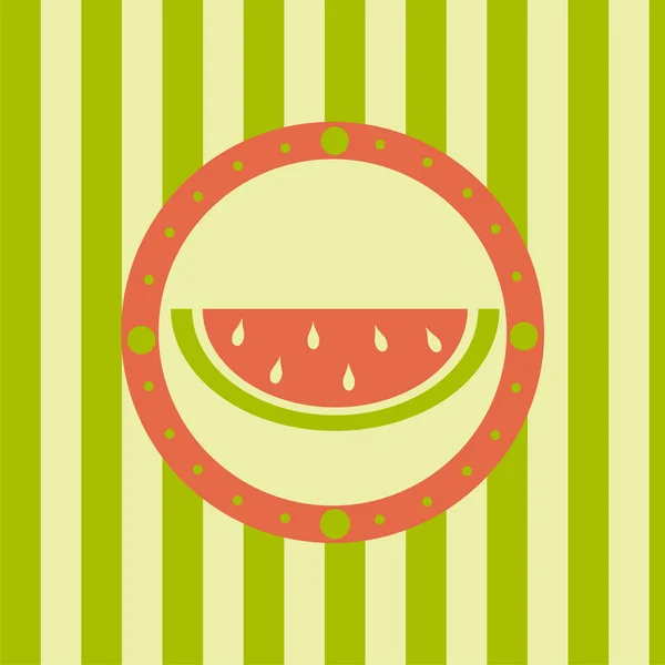 Melon bakgrund — Stock vektor