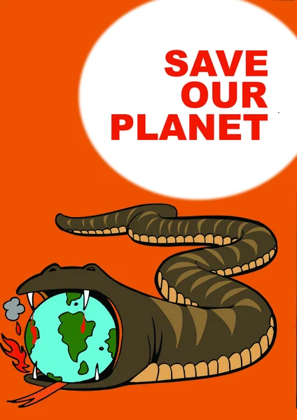 Rädda jorden — Stockfoto