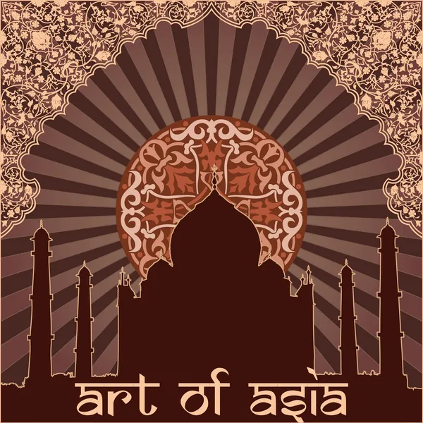 Asia-art — Stock Vector