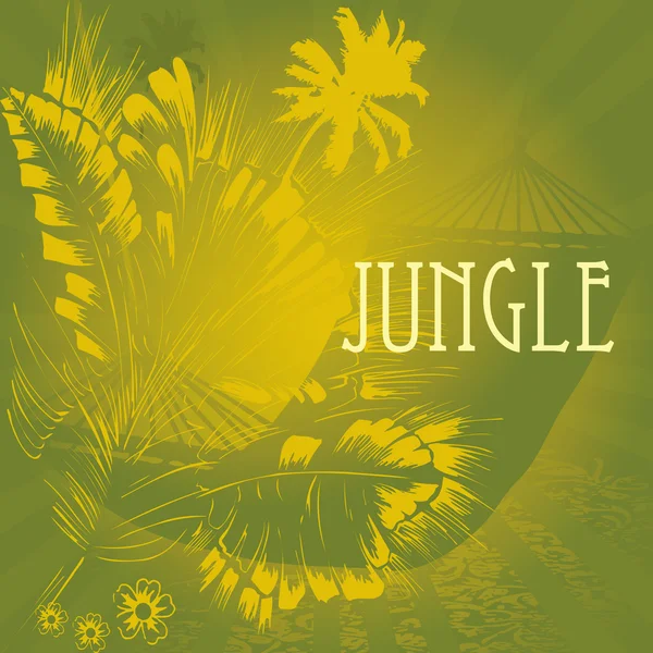 Dżungla 5 — Wektor stockowy
