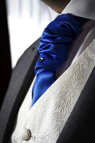 stock image Blue tie