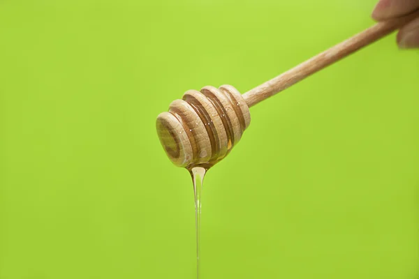 Honey spoon — Stock Photo, Image