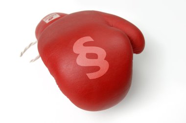 Boxing glove paragraph clipart
