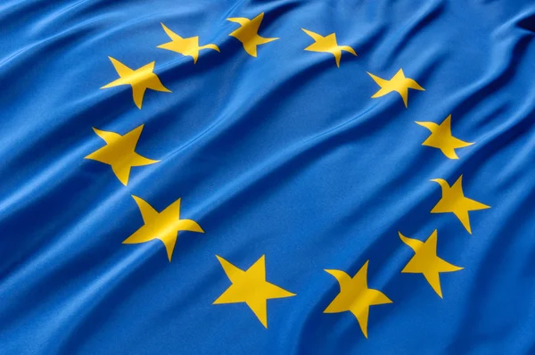 Bandiera europea — Foto Stock