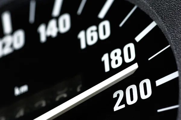 자동차의 속도계 — 스톡 사진
