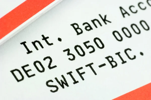 Swift-Code — Stock Photo, Image