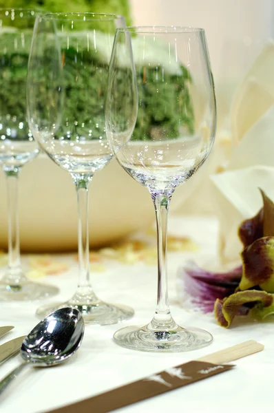 Luxury dining table — Stock Photo, Image