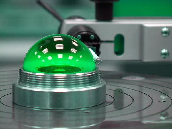 Bola de calibração verde — Fotografia de Stock