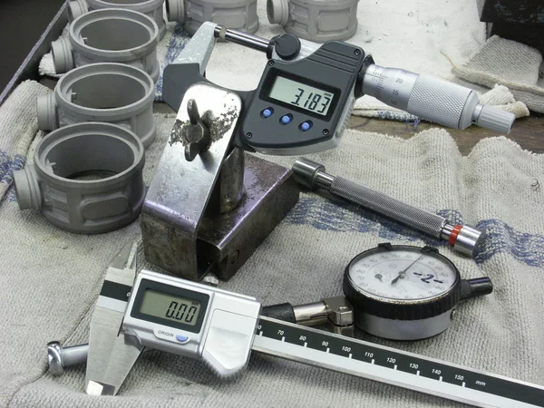 Manual measuring instruments — Stock Photo, Image