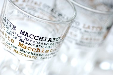 Latte Macchiato-Glasses clipart